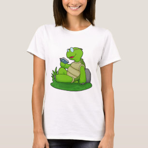 Camiseta Libro de lectura de tortugas