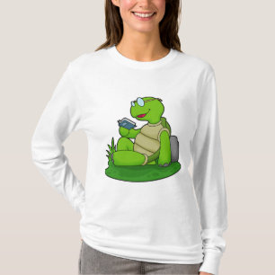 Camiseta Libro de lectura de tortugas
