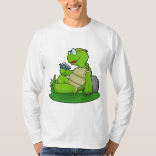 Camiseta Libro de lectura de tortugas