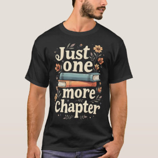 Camiseta Libro de lectura de un capítulo más Floral Profeso