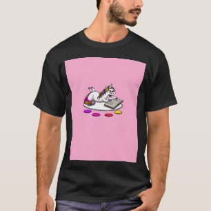 Camiseta Libro de lectura de unicornio
