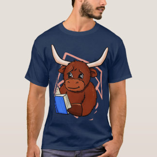 Camiseta Libro de lectura de vacas