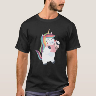 Camiseta Libro de lectura del unicornio cómo creer en sí