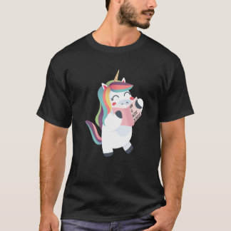 Camiseta Libro de lectura del unicornio cómo creer en sí