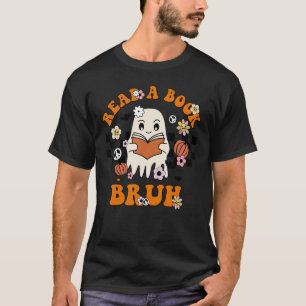 Camiseta Libro de lectura lindo profesor Bruto disfraz de H