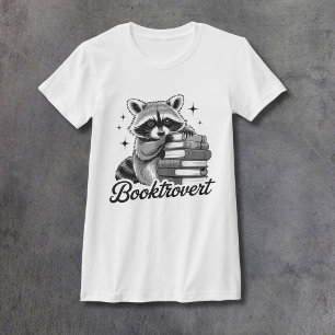 Camiseta Libro de Mapache Mujer Ajustado