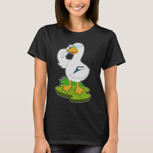 Camiseta Libro de profesores de pato (Anverso)