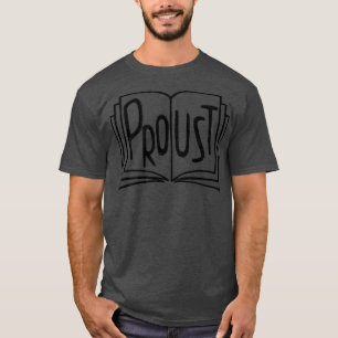 Camiseta Libro de proust de literatura francesa