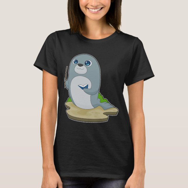 Camiseta Libro de Seal Teacher (Anverso)