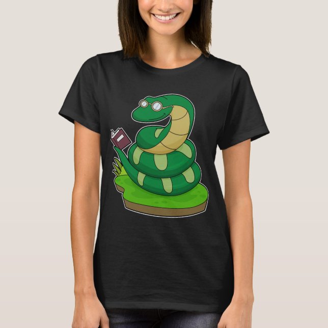 Camiseta Libro de Snake Nerd (Anverso)