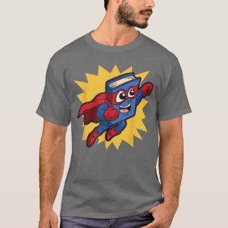 Camiseta Libro de superhéroes para niños de kindergarten qu
