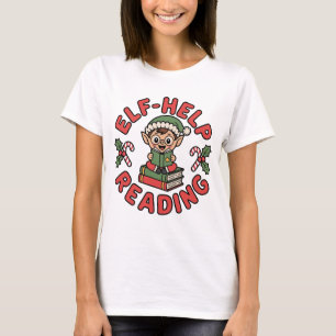 Camiseta Libro de vacaciones de lectura con ayuda de duende
