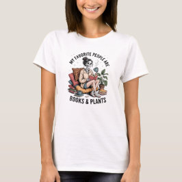 Camiseta Libro Divertido Amante de las Plantas