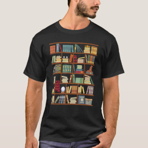 Camiseta Libro divertido leyendo regalo bibliotecario hombr