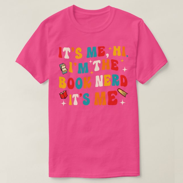 Camiseta Libro divertido Nerd Gift (Diseño del anverso)