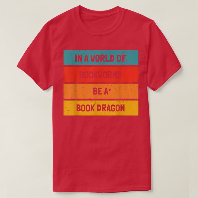 Camiseta Libro Dragon Design Librarian Book Lovers 84 (Diseño del anverso)
