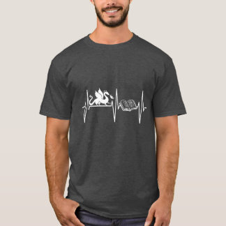 Camiseta Libro Dragon Libro Lover Fantasy Dragonfication