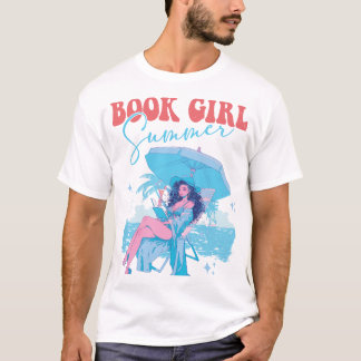Camiseta Libro Girlie Summer Retro Beach Coctail Chill