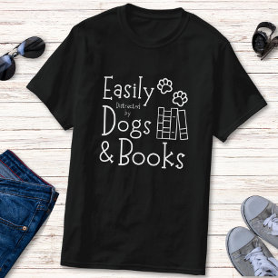 Camiseta Libro gracioso y el humor de los amantes del perro