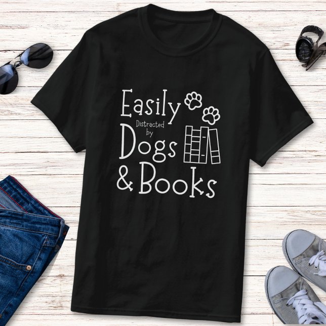 Camiseta Libro gracioso y el humor de los amantes del perro (Subido por el creador)