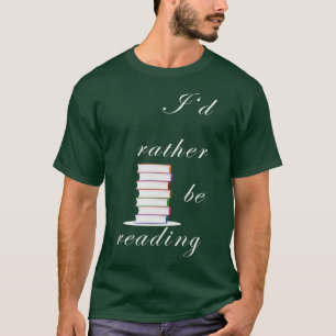 Camiseta Libro Leer estudio Literatura Lector de Idea de Re
