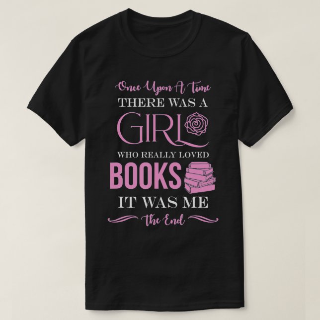 CAMISETA LIBRO LIBRO LIBROS DE AMOR PARA MUJERES (Diseño del anverso)
