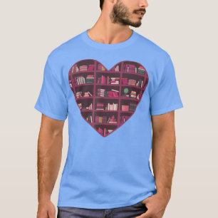 Camiseta Libro Lover Heart Bookworm Diseño de lectura de li