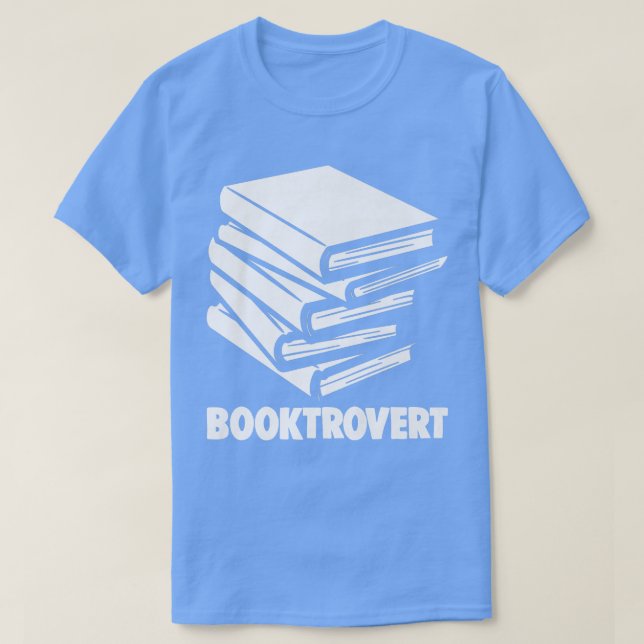 Camiseta Libro Lover libro Nerd libro Worm Introvert Booktr (Diseño del anverso)