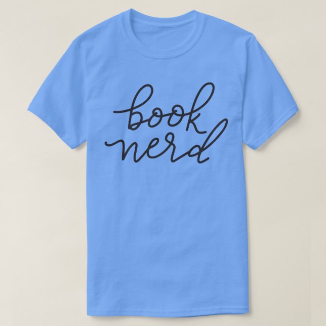 Camiseta Libro Nerd Blk (Diseño del anverso)