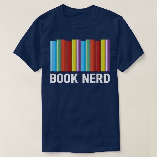 Camiseta Libro Nerd Books Lover Bookworm Bookaholic Reader  (Diseño del anverso)