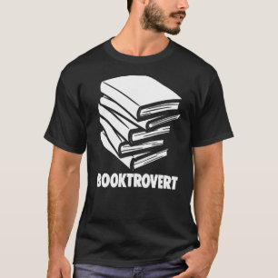 Camiseta Libro Nerd libro Worm Introvert Booktrovert
