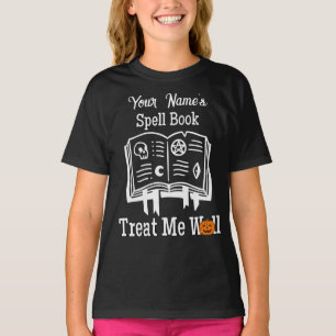 Camiseta libro ortográfico personalizado, tráeme bien Hallo