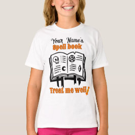 Camiseta libro ortográfico personalizado, tráeme bien Hallo