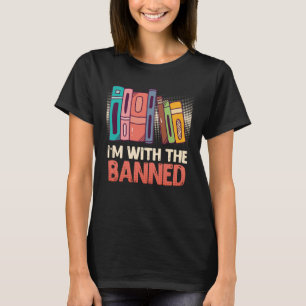 Camiseta Libro que estoy con el librogusano prohibido leyen
