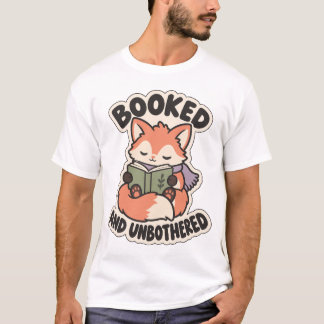 Camiseta Libro reservado y sin molestias Zorro acogedor ley