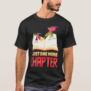 Camiseta Libro Sólo Un Capítulo Más Dragón Novela Knight