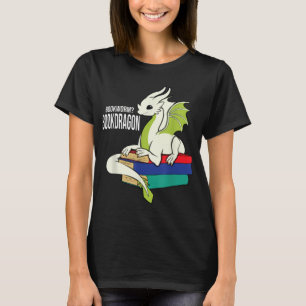 Camiseta Libro Worm Bookworm Dragon leyendo libros T-Shirt