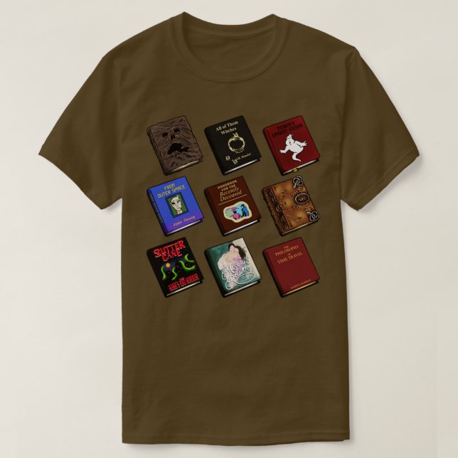 Camiseta Libros (Diseño del anverso)