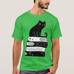 Camiseta libros adictos
