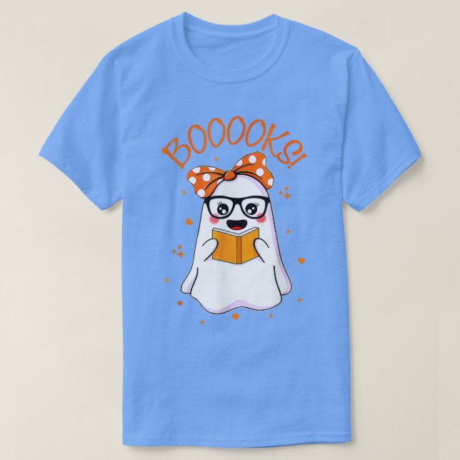 Camiseta Libros adorables libros de la biblioteca de lectur (Diseño del anverso)