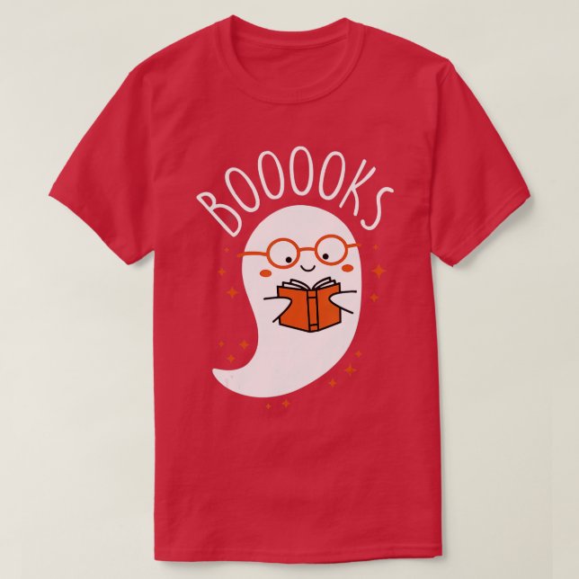 Camiseta Libros albergan divertida biblioteca de libros de  (Diseño del anverso)