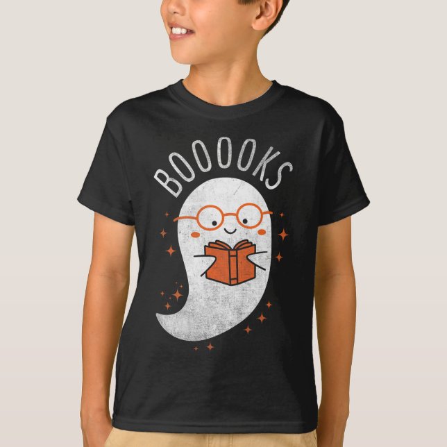 Camiseta Libros albergan divertida biblioteca de libros de  (Anverso)
