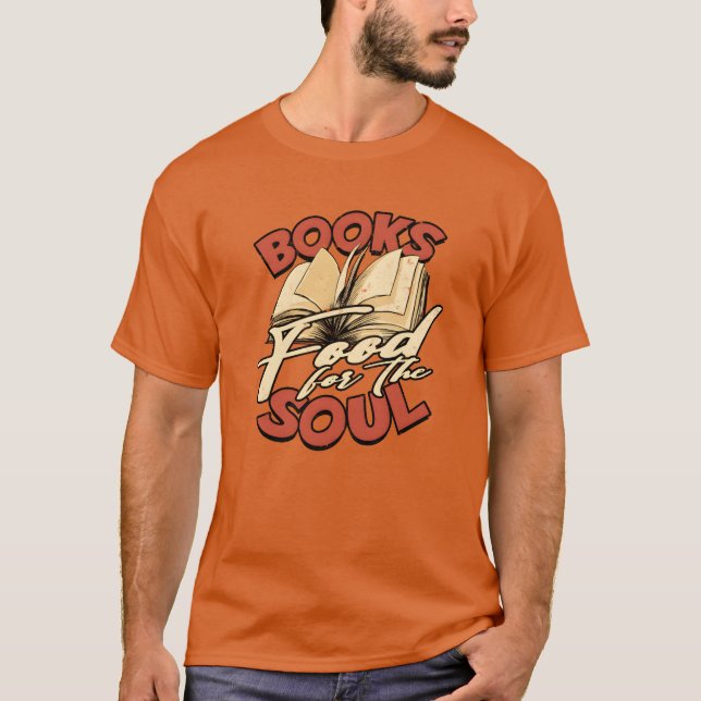 Camiseta Libros alimento para el alma Libro (Anverso)