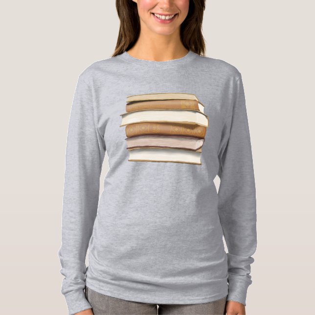 Camiseta Libros antiguos de la Academia Oscura (Anverso)