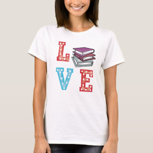 CAMISETA LIBROS DE AMOR