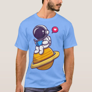 Camiseta Libros de astronautas adoran libros de lectura de