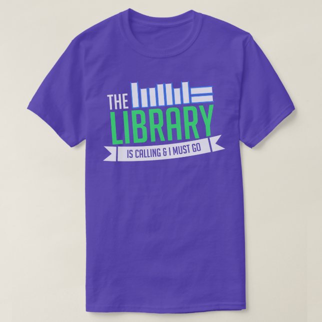 Camiseta Libros de bibliotecas de bibliotecas 3 (Diseño del anverso)