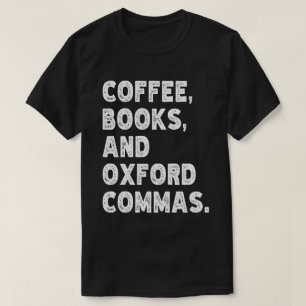 Camiseta Libros De Café Y Graciosos Profesores De Guay De O