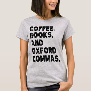 Camiseta Libros De Café Y Graciosos Profesores De Guay De O