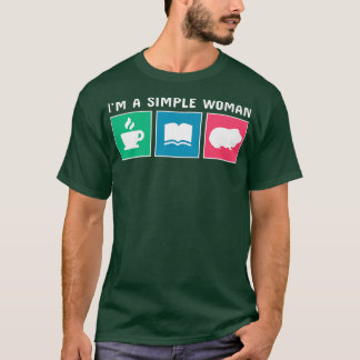 Camiseta Libros De Café Y Mascota De Cerdo De Guinea